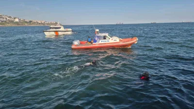 Tekirdağ’da Turizm Haftası kapsamında yapılan deniz dibi temizliğinde yalnızca 2