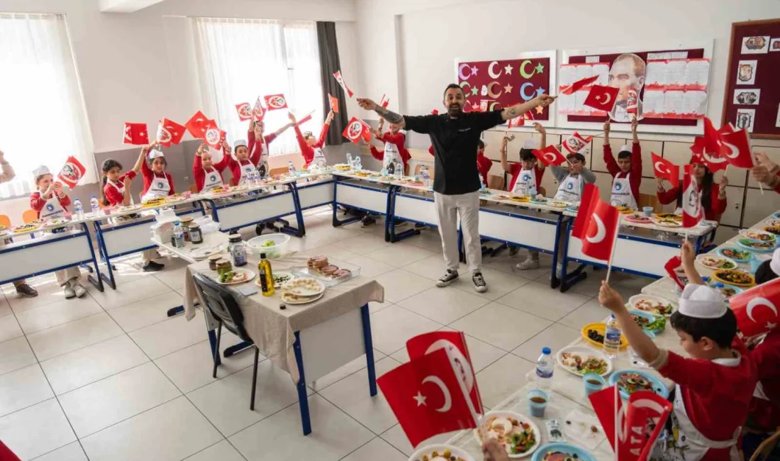 Marmarabirlik’in çocuklara zeytini sevdirmek, sağlıklı beslenme bilinci kazandırmak ve yerli