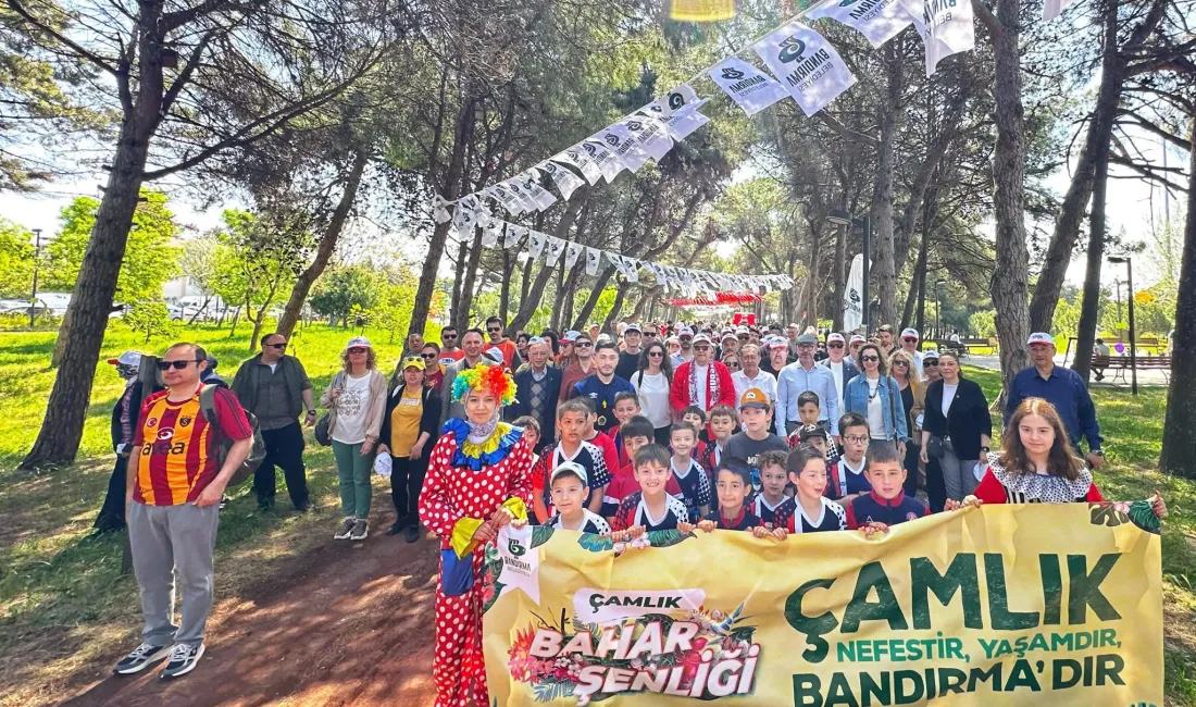 Bandırma Belediye Başkanı Dursun Mirza, Bandırma Belediyesi tarafından Balcı Çamlığı’nda