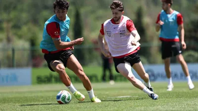 A Milli Futbol Takımı, pazartesi günü İstanbul’da Kuzey Makedonya ile