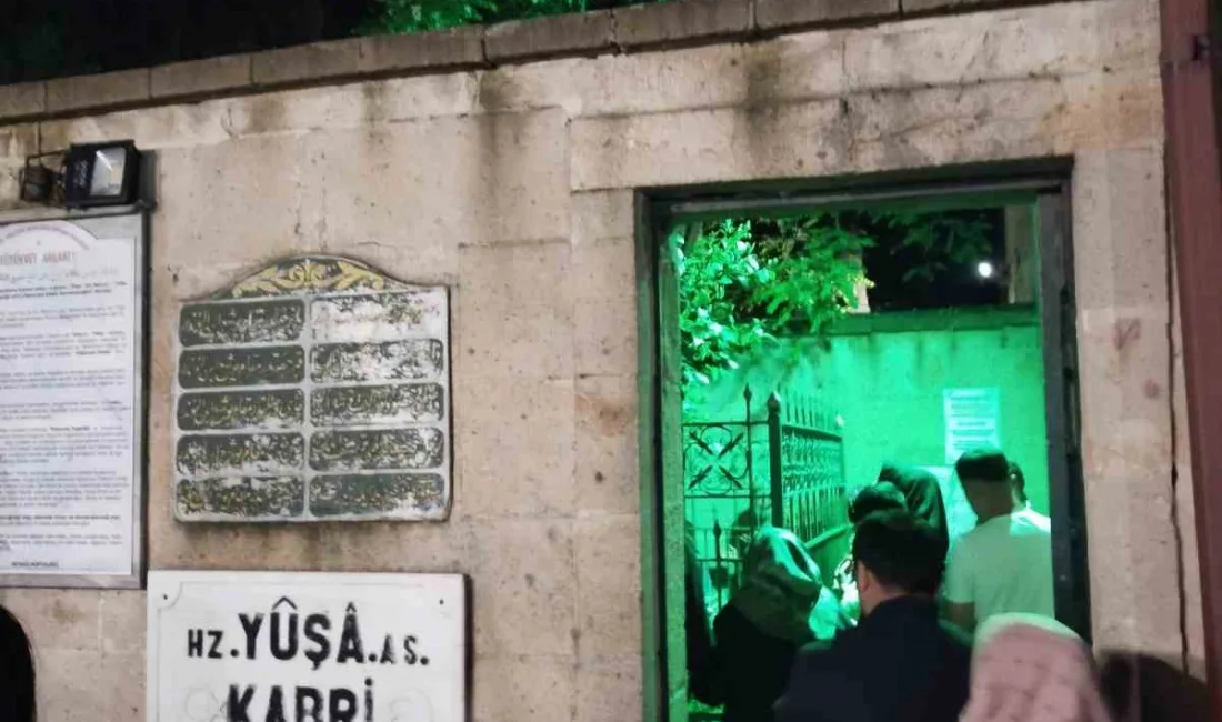 İstanbul’da arefe günü dolayısıyla Beykoz’daki Hz. Yuşa Türbesi’nin bulunduğu Yuşa