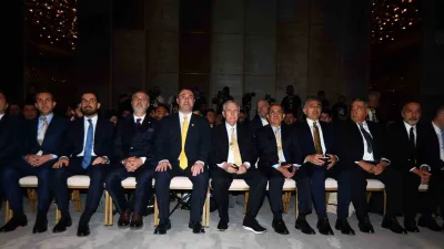Fenerbahçe Başkan Adayı Aziz Yıldırım, yönetim kurulu toplantısını tanıttığı basın