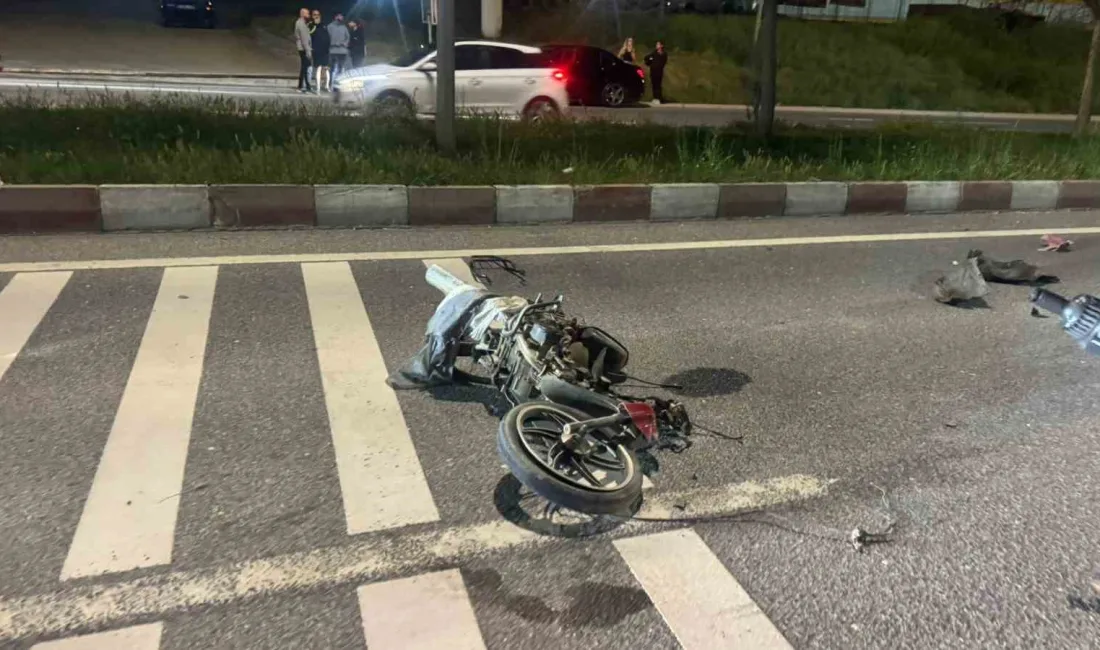 Bilecik’te otomobilin çarptığı motosikletin sürücüsü ağır yaralandı. Kaza, Bilecik-Osmaneli karayolu