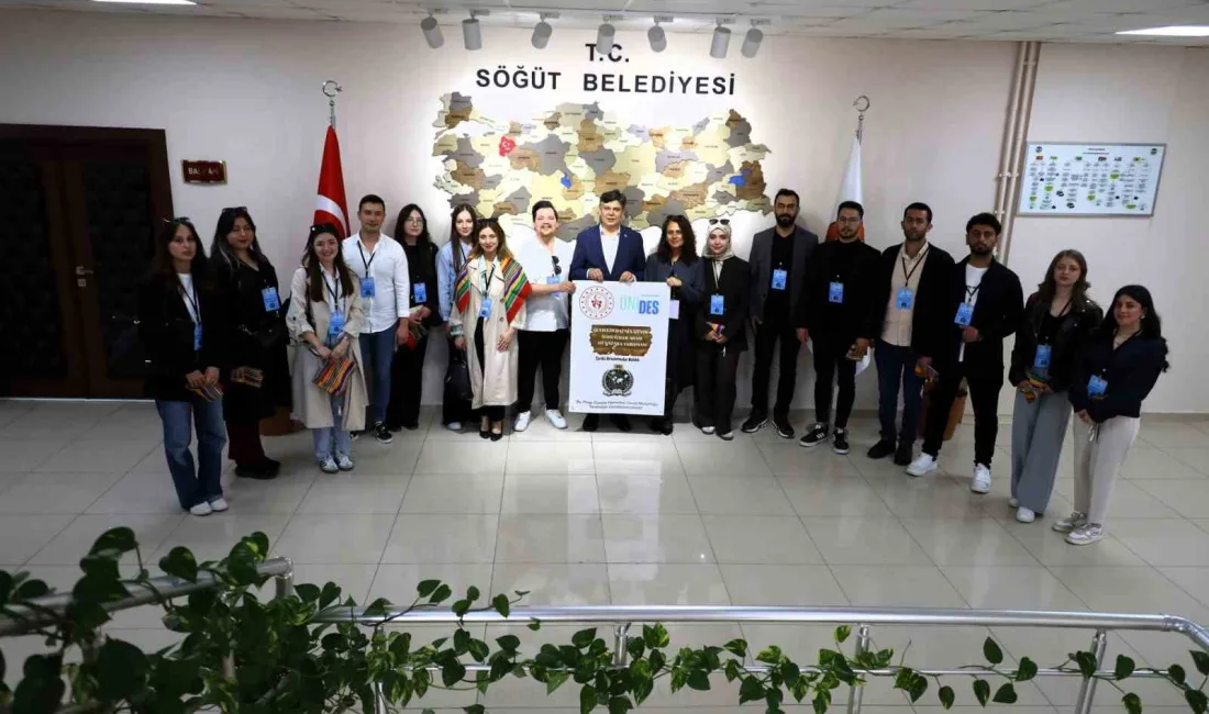 Bilecik Şeyh Edebali Üniversitesi (BŞEÜ) öğrencileri Bilecik’in Söğüt ilçesinde tarih