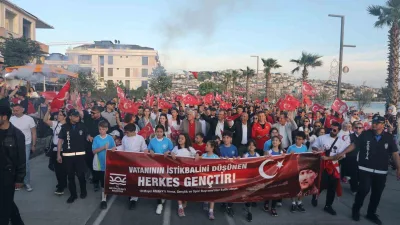 Büyükçekmece Belediyesinin düzenlediği program ile 19 Mayıs Atatürk’ü Anma, Gençlik