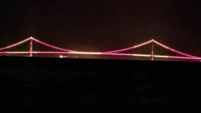 Dünyanın en büyük orta açıklıklı asma köprüsü olan 1915 Çanakkale