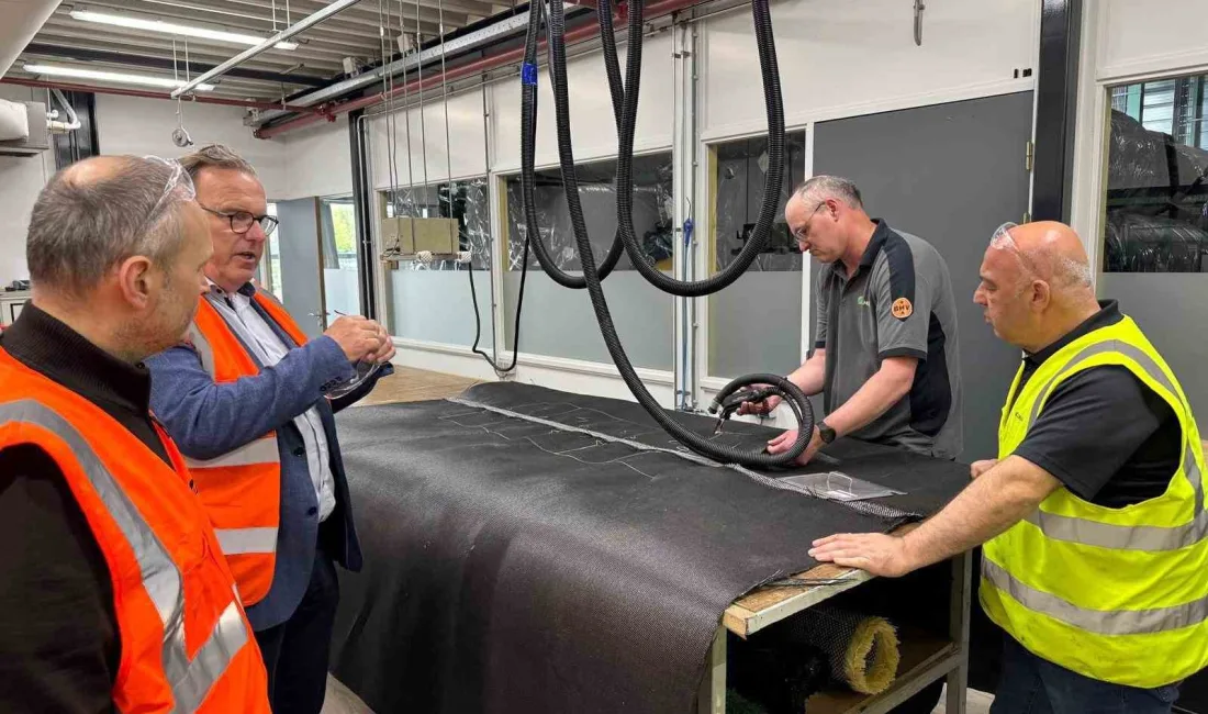 İzmit Körfezi Dip Çamuru Temizliği Projesi kapsamında Hollanda’da gerçekleştirilen teknik