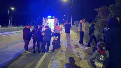 Bursa’nın İznik ilçesinde sürücüsünün kontrolünden çıkan otomobil tarlaya uçtu. Yaşanan