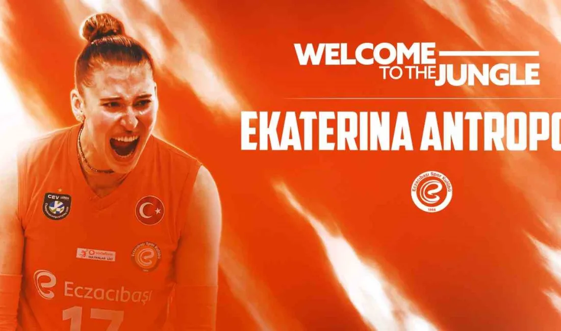 Avrupa voleybolunun en güçlü skor silahlarından Ekaterina Antropova, yeni sezonda