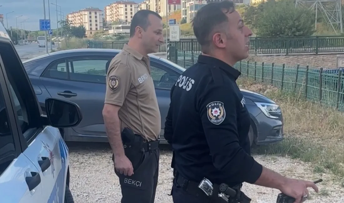 Edirne’de açık alanda mangal yakan bir vatandaşın çıkardığı yoğun duman,
