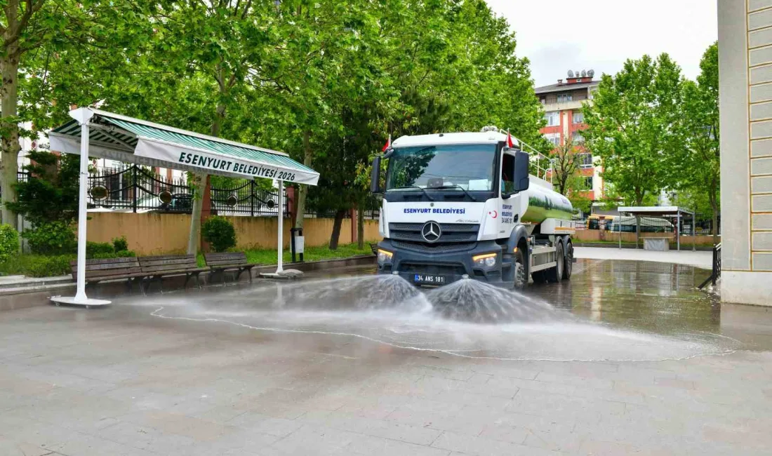 Esenyurt Belediyesi vatandaşların bayramı daha hijyenik ve sağlıklı bir ortamda