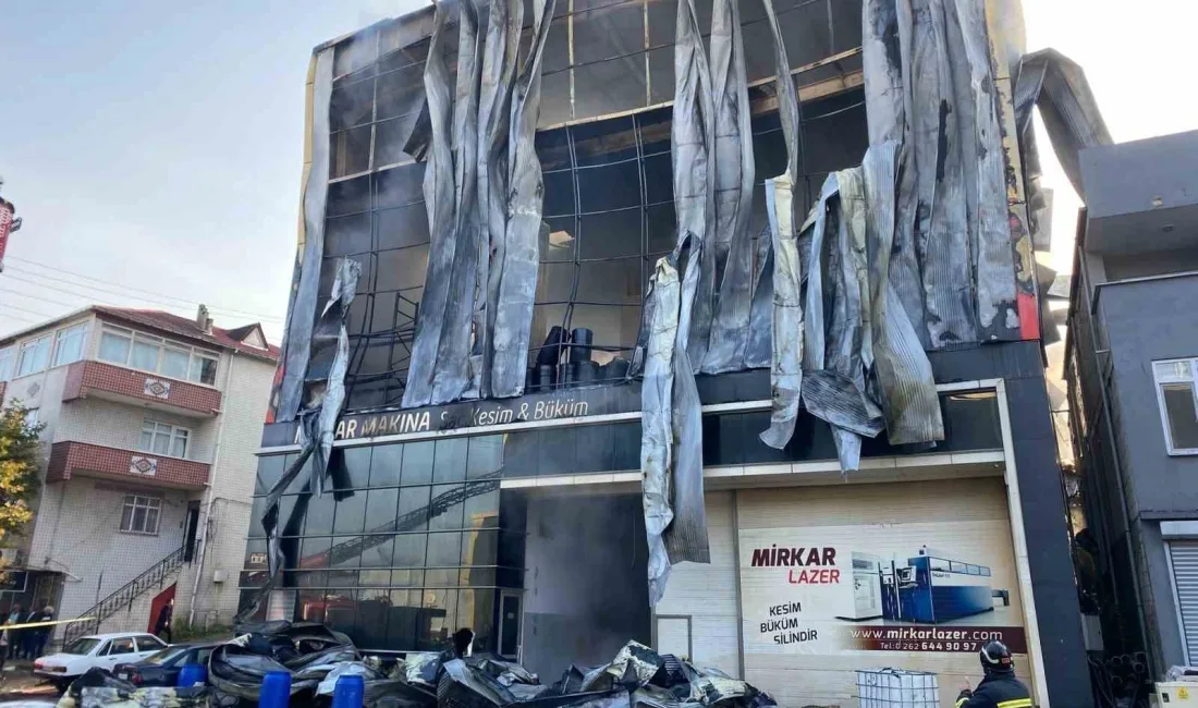 Kocaeli’nin Dilovası ilçesinde kozmetik dolum tesisinde çıkan ve 7 kişinin