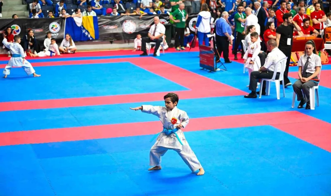 İstanbul’da düzenlenen Balkan Çocuklar Karate Şampiyonası’nda Gaziosmanpaşa Belediyesi Spor Kulübü