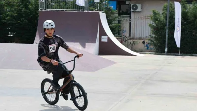 Gebze Belediyesinin ev sahipliğinde düzenlenen 2. BMX Park Türkiye Şampiyonası,