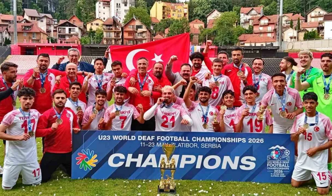 Türkiye Futbol Federasyonu’nun “Türkiye Futbol Oynuyor” projesi kapsamında desteklediği İşitme