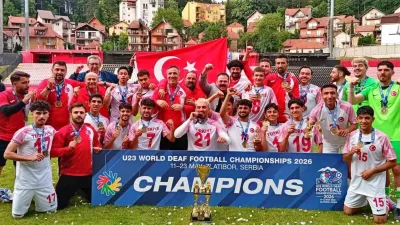 Türkiye Futbol Federasyonu’nun “Türkiye Futbol Oynuyor” projesi kapsamında desteklediği İşitme