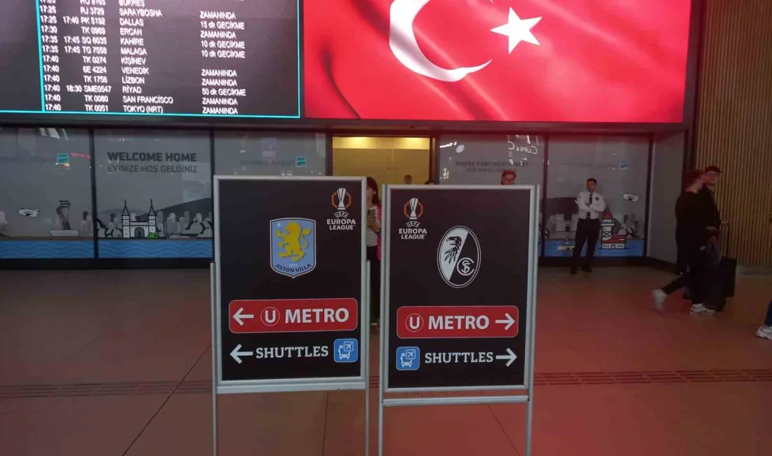 Beşiktaş Beşiktaş Park’ta oynanacak Aston Villa-Freiburg arasındaki UEFA Avrupa Ligi