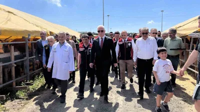 İstanbul Valisi Davut Gül, Kurban Bayramı öncesi Bahçelievler Belediyesi Kurban