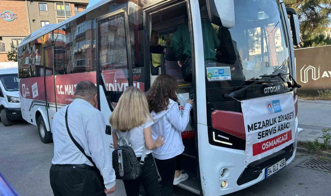 Maltepe Belediyesi tarafından Kurban Bayramı’nda vatandaşların mezarlık ziyaretlerini kolaylaştırmak için
