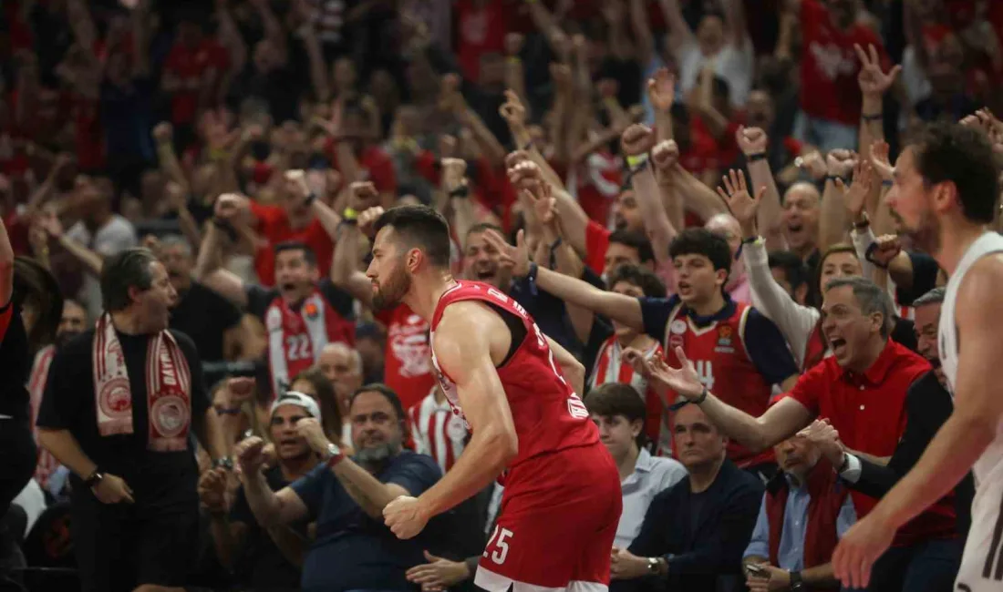 Euroleague Final Four final maçında Olympiakos, Real Madrid’i 92-85 mağlup