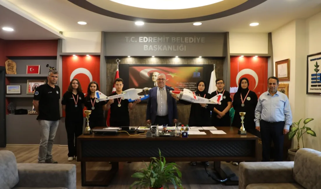 17.Uluslararası MEB Robot Yarışması’nda büyük başarı elde eden Edremit Anadolu