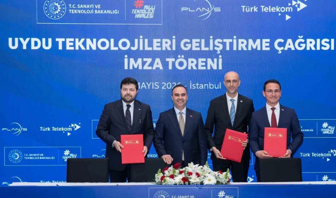 Sanayi ve Teknoloji Bakanlığının ’UYDU-2025’ Rekabet Öncesi İş Birliği Projeleri