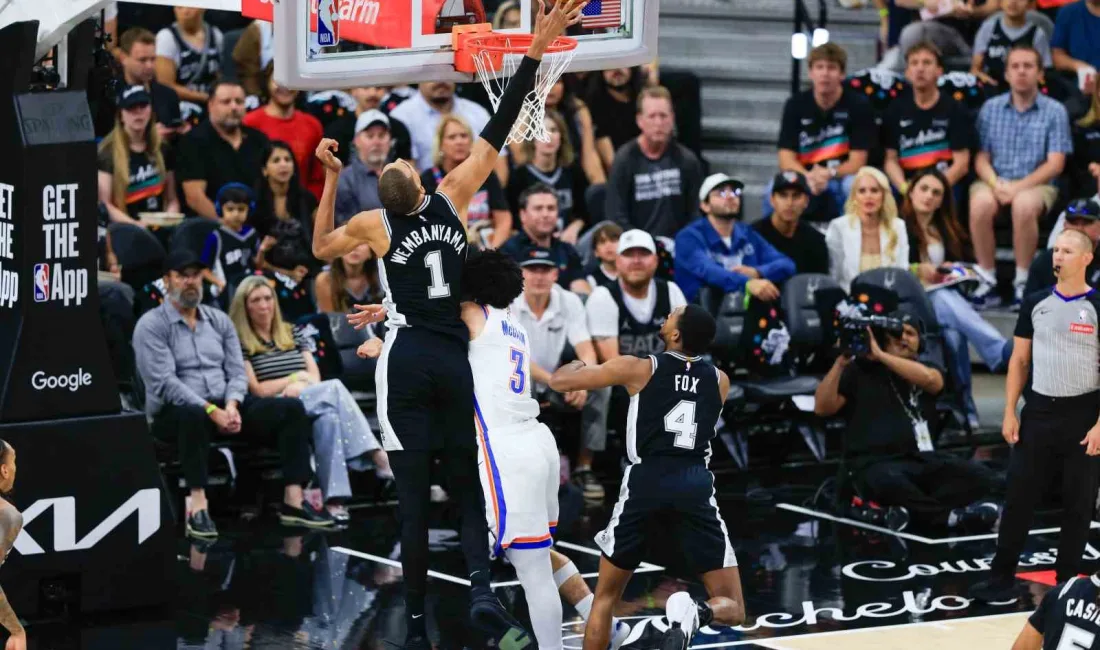 NBA Batı Konferansı Finalleri 6. maçında San Antonio Spurs, sahasında