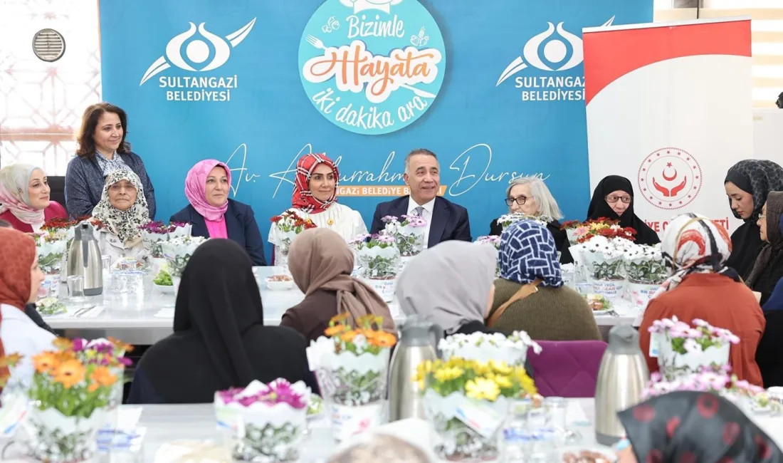 Sultangazi Belediyesi tarafından düzenlenen “Hayata 2 Dakika Ara” programı bu