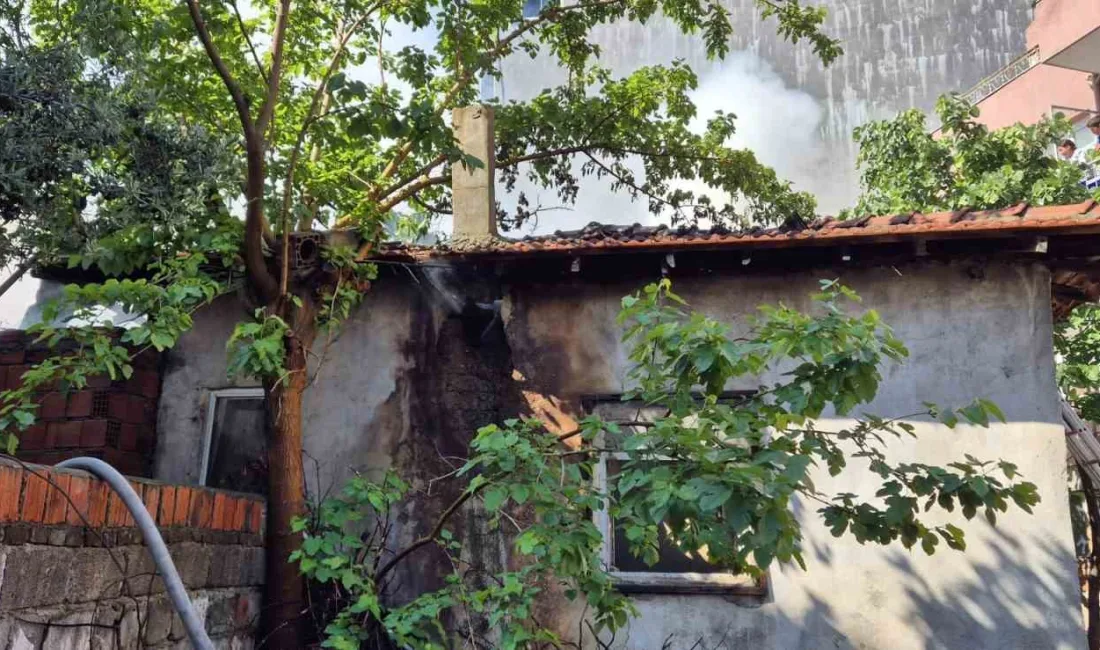 Balıkesir’in Susurluk ilçesinde tek katlı müstakil bir evde çıkan ve
