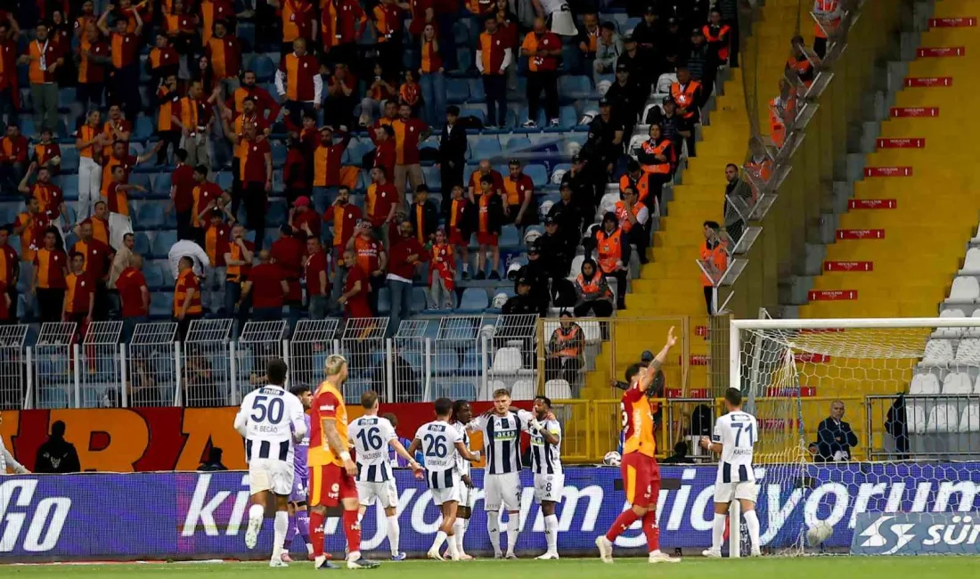 Trendyol Süper Lig’in 34. ve son haftasında Galatasaray, deplasmanda Kasımpaşa