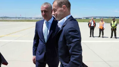 UEFA Başkanı Aleksander Ceferin, Beşiktaş Park’ta oynanacak UEFA Avrupa Ligi