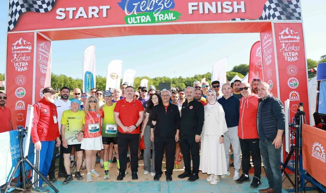 Bu yıl 5.’si düzenlenen Uluslararası Gebze Ultra Trail Koşusu, doğa