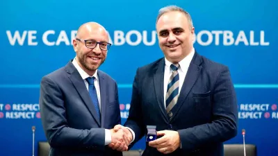 Türkiye Futbol Federasyonu Yönetim Kurulu Üyesi Ural Aküzüm, UEFA’da Gençlik