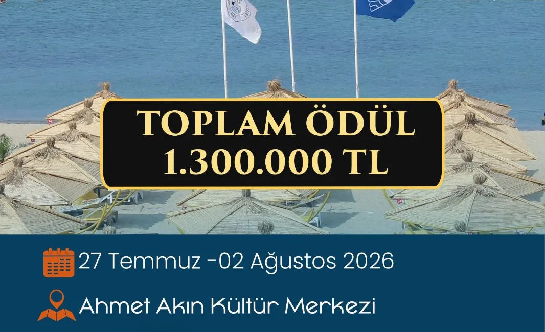Burhaniye Belediyesi’nin ev sahipliğinde, satranç tutkunlarını bir araya getirecek 2.