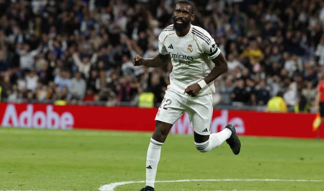 La Liga ekiplerinden Real Madrid, Alman defans oyuncusu Antonio Rüdiger’in