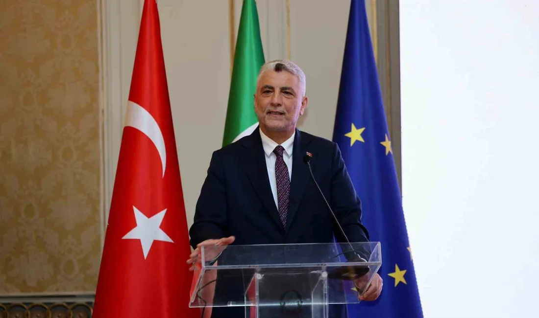 Ticaret Bakanı Ömer Bolat, İstanbul’da düzenlenen Türkiye-İtalya Business Forum’da konuştu.