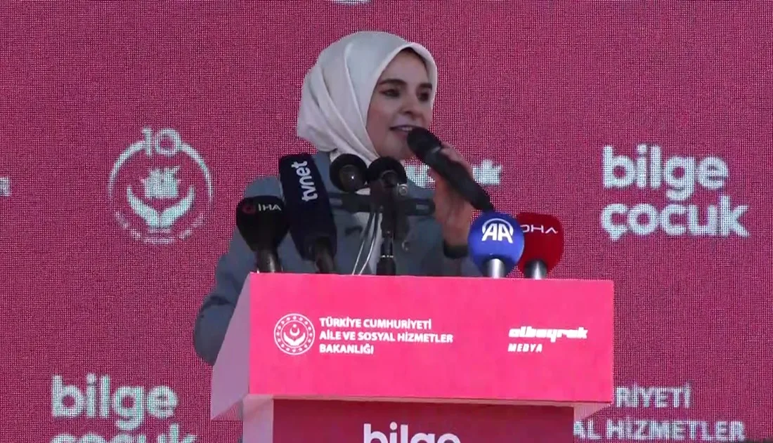 Aile ve Sosyal Hizmetler Bakanı Mahinur Özdemir Göktaş, “Çocuklarımızın güvenli