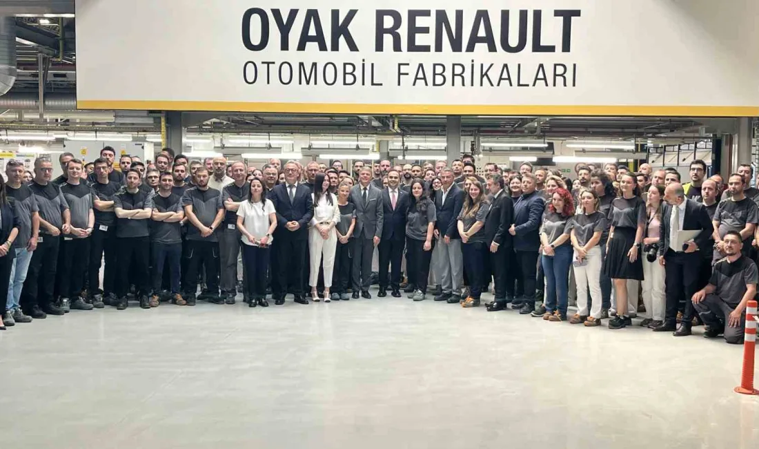 Bursa OYAK Renault Fabrikaları’nda üretilen yeni Renault Boreal, banttan indirilme