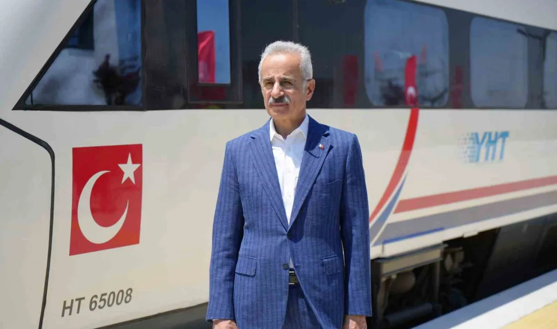 Ulaştırma ve Altyapı Bakanı Abdulkadir Uraloğlu, Halkalı-Kapıkule Hızlı Tren Hattı’nın