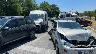 Balıkesir-Bursa kara yolu, Bursa istikameti Susurluk Şeker Fabrikası mevkiinde bugün