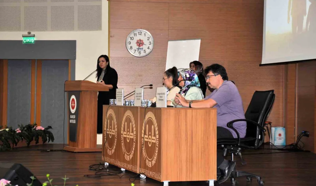 Balıkesir İl Müftülüğü Müftü Necdet Çetin Konferans Salonu’nda “Bir Yetime