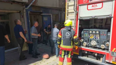 Bandırma’da bir apartman dairesinde çıkan yangın mahallede korku dolu anlar