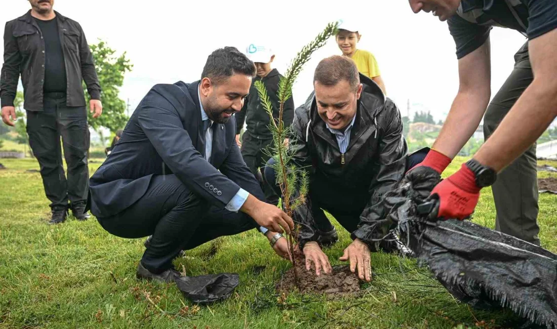 Balıkesir Büyükşehir Belediyesinin Dünya Çevre Günü kapsamında Çamlık Tepesi’ndeki “Bir