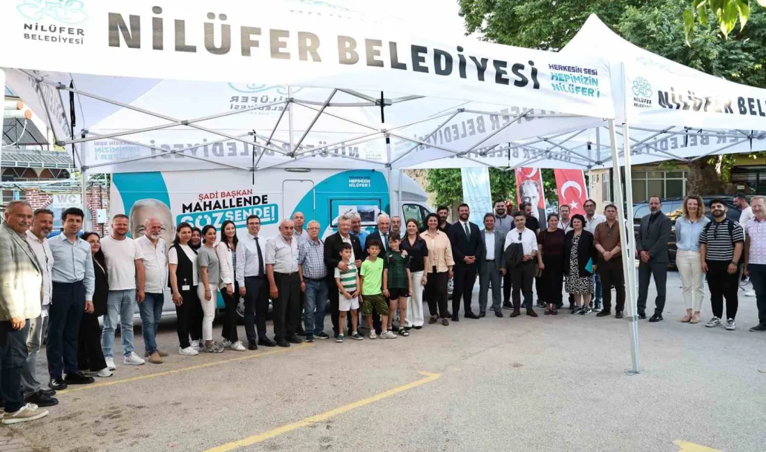 Nilüfer Belediye Başkanı Şadi Özdemir, “Şadi Başkan Mahallende Söz Sende”