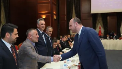 AK Parti Bilecik İl Başkanı Serkan Yıldırım, teşkilat toplantısına katıldı.