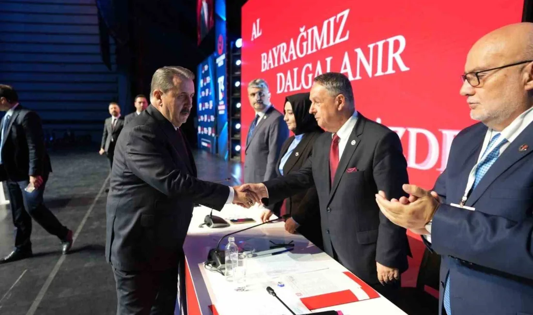 Büyük Birlik Partisi’nin (BBP) 13. Olağan Büyük Kurultayı tamamlandı. Kurultay