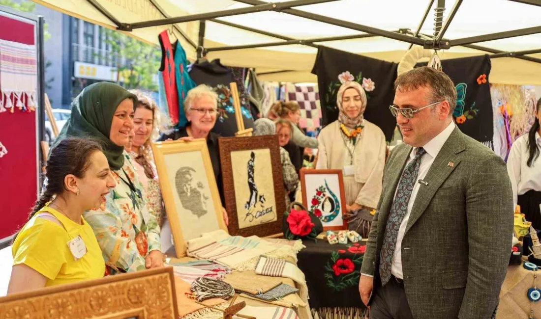 Bilecik’te Hayat Boyu Öğrenme Haftası kapsamında düzenlenen Yıl Sonu Sergisi’nde