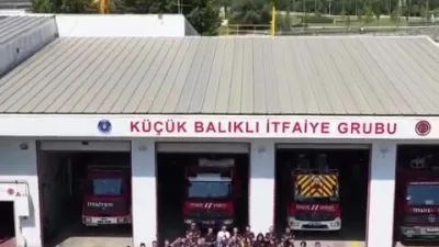 Bursa Büyükşehir Belediyesi İtfaiye Daire Başkanlığı, paylaştığı özel video ile