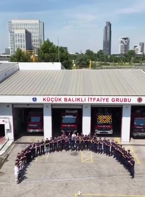 Bursa Büyükşehir Belediyesi İtfaiye Daire Başkanlığı, paylaştığı özel video ile