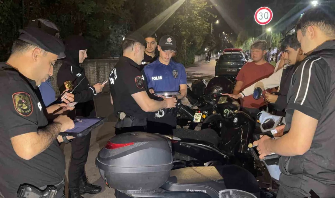 Bursa İl Emniyet Müdürlüğü koordinesinde, hafta sonu gerçekleştirilecek Yükseköğretim Kurumları